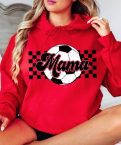 checkered soccer mom hoodie retro style for soccer season and game days comfortable soccer mama apparel ows8v