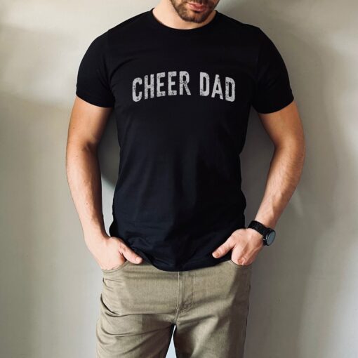 cheer dad shirt sports dad t shirt funny daddy apparel for fathers day 2023 cheer family shirts for dads aykvj