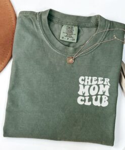 cheer mom club shirt funny cheer mama t shirt cute cheer mom tee for cheerleading fans and mothers day gifts hmaky