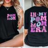 Cheer Mom Era Shirt Retro Sports Mom Tee Hoodie for Mom Life Gifts Funny Cheer Mama Sweatshirt