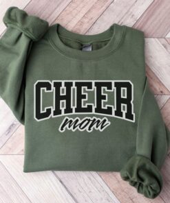 cheer mom sweatshirt for cheerleading moms funny gift for mothers day cute cheer mama shirt acaan