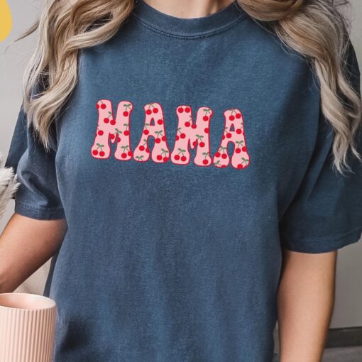 cherry mama shirt for mothers day new mama t shirt baby shower gift funny mom life shirt pregnancy gift 3slmh scaled
