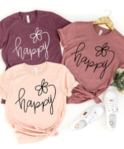 choose happy shirt womens inspirational tee positive happiness t shirt for moms and everyday wear qtyex