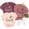 choose happy shirt womens inspirational tee positive happiness t shirt for moms and everyday wear qtyex scaled