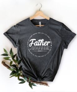 christian fathers day shirt jeremiah 177 dad shirt with inspirational saying unique gift for dads hccdm