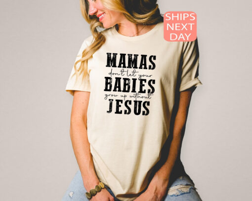 christian mom shirt with faith message for jesus lovers best mom gift and new mom apparel vwkor