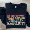 clumsy feminist sweatshirt for women empowerment and rights funny gift for feminists and supporters of women lxrma scaled