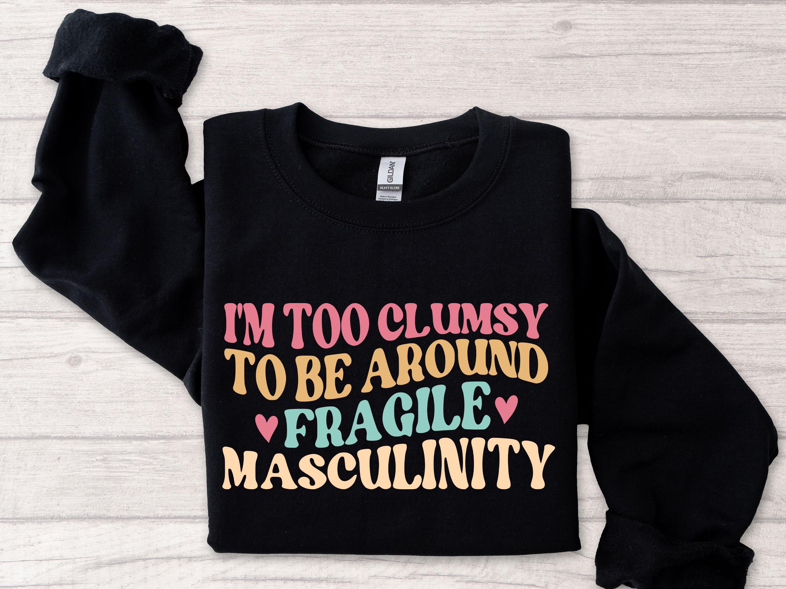 clumsy feminist sweatshirt for women empowerment and rights funny gift for feminists and supporters of women wwpyq scaled