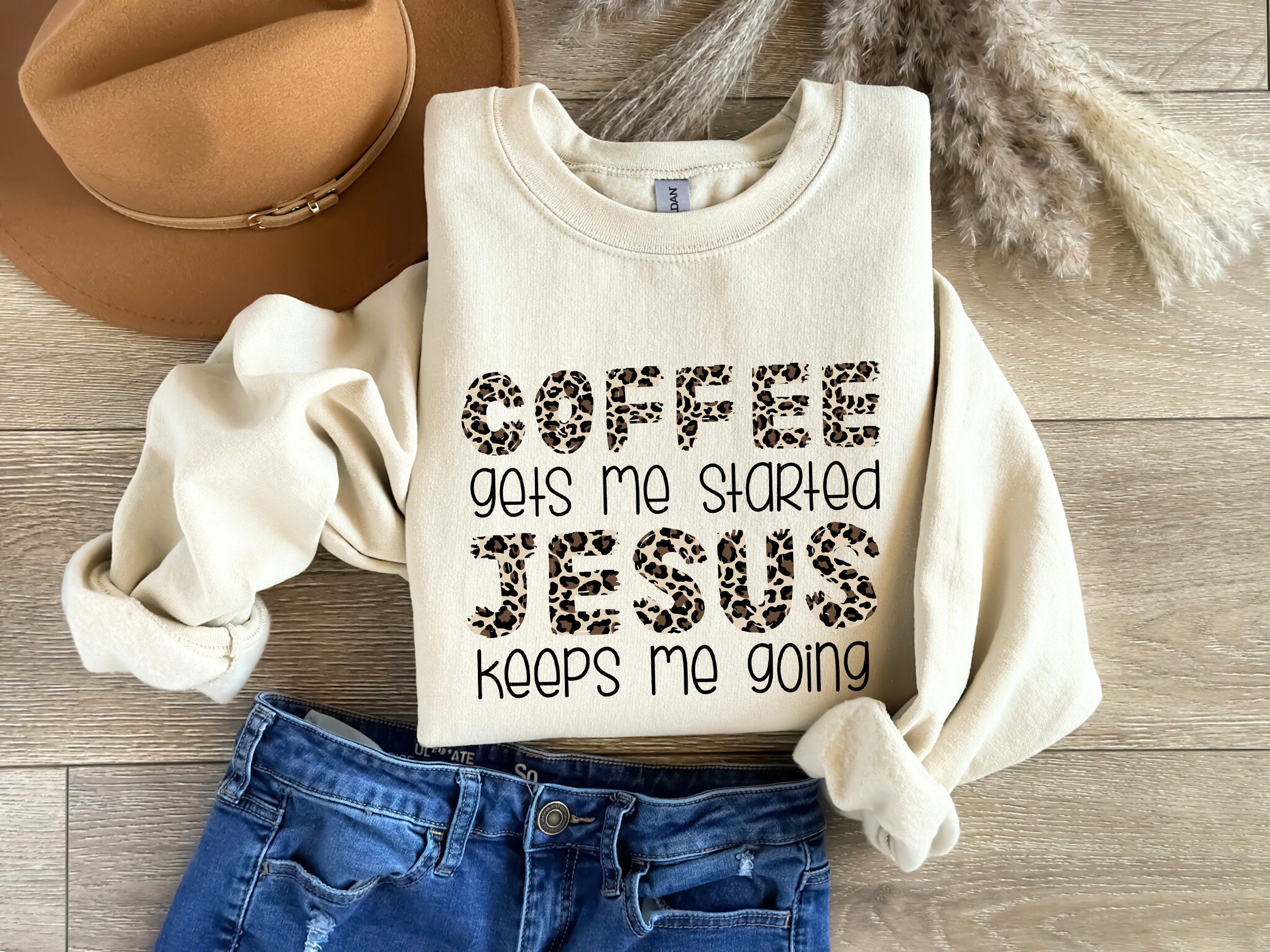 coffee and jesus t shirt for christians funny gift for best friends girlfriends and christmas celebrations 6222i scaled