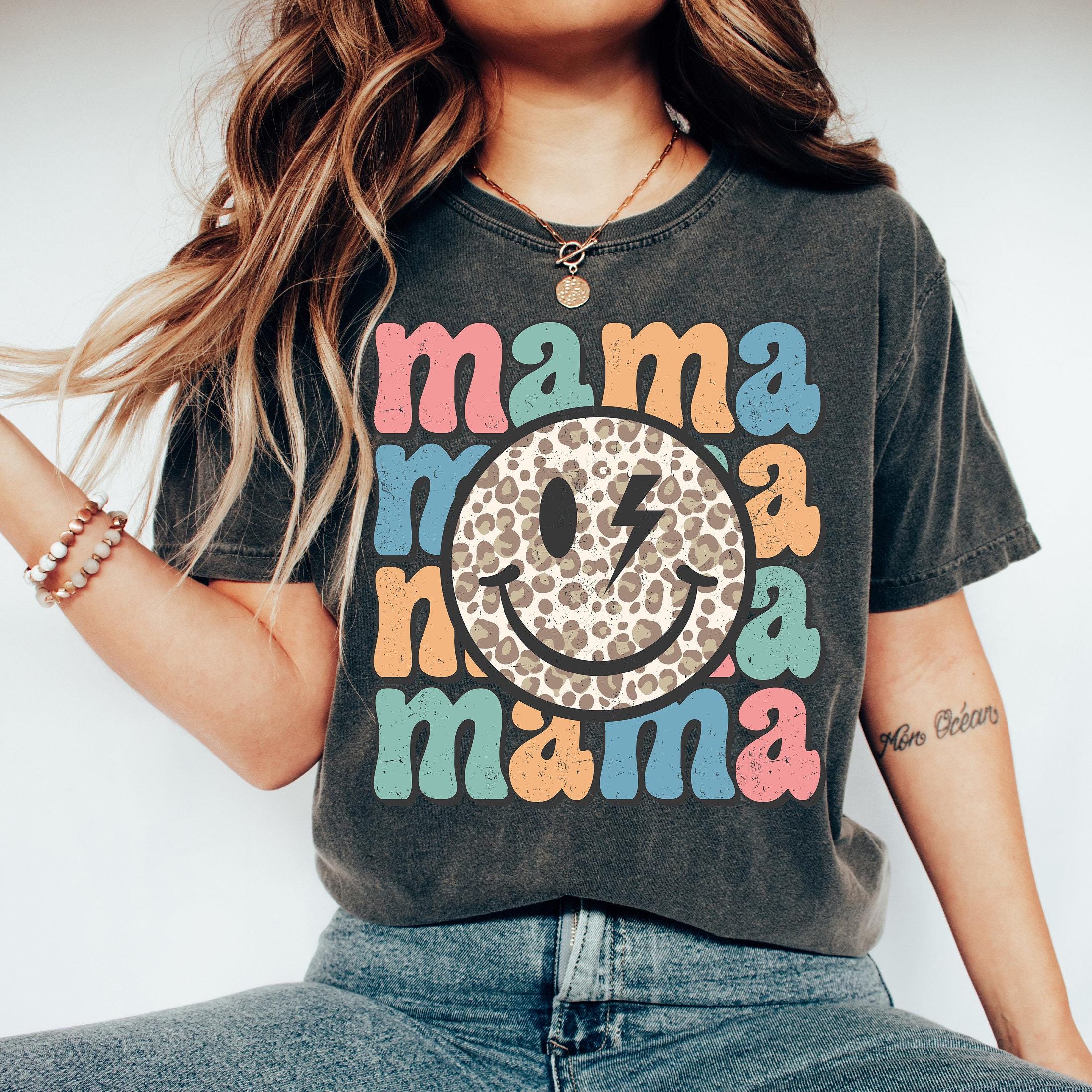 comfort colors cute mama shirt for mothers day unique mom gift pregnancy announcement birthday gift pvii3