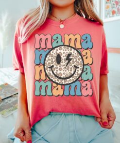 comfort colors cute mama shirt for mothers day unique mom gift pregnancy announcement birthday gift vyojj