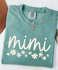 comfort colors mimi shirt for new grandma pregnancy reveal daisy t shirt unique grandma gift christmas present v9c2n