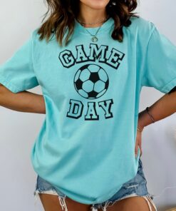 comfort colors soccer game day shirt for fans unique soccer life tee and gift for soccer players kvoei