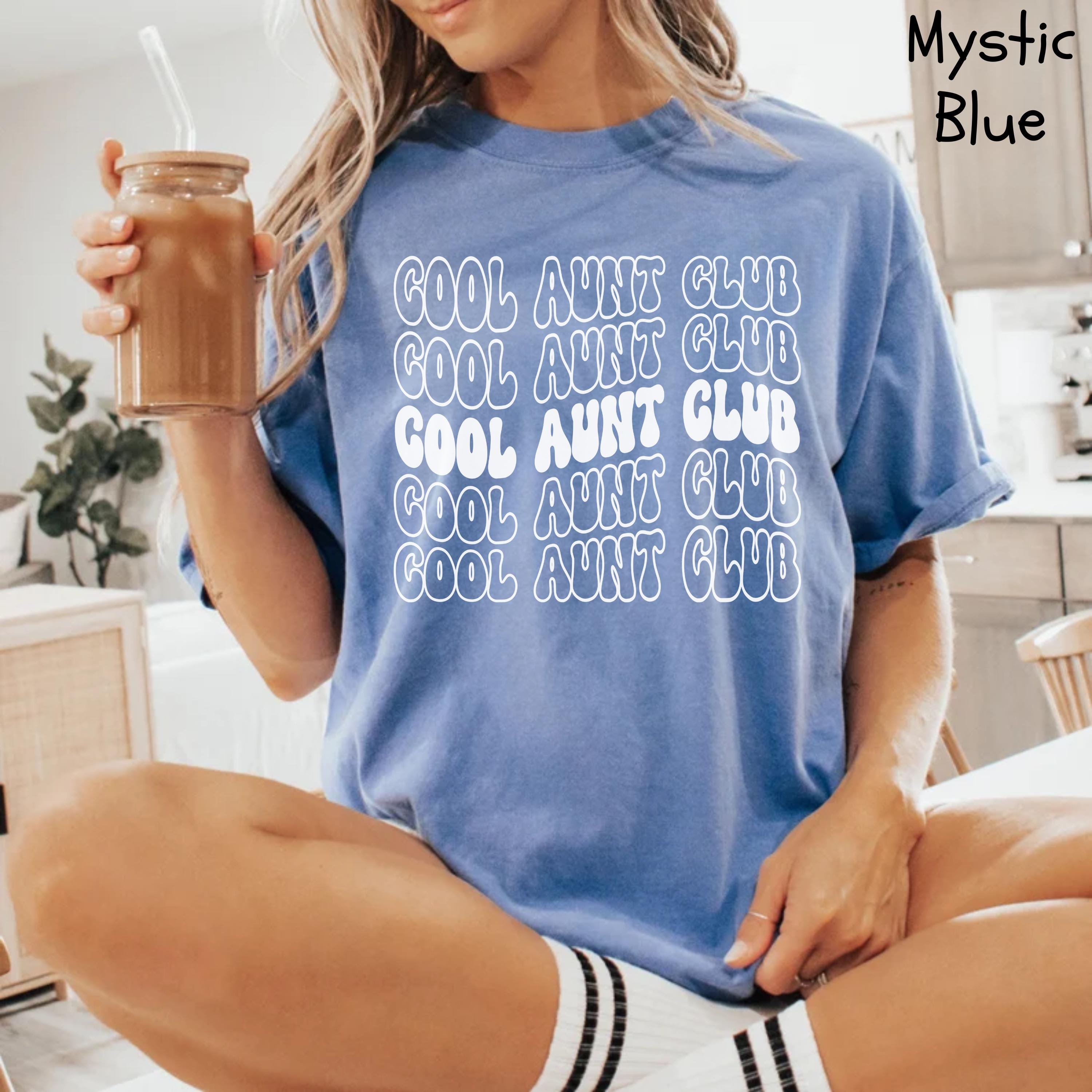 cool aunt club shirt for pregnancy announcement new aunt gift mothers day auntie t shirt future aunt life tee rbidj