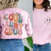 cool aunt club sweatshirt best auntie crewneck shirt for cool aunts unique gift for aunties and family celebrations 2jgqm
