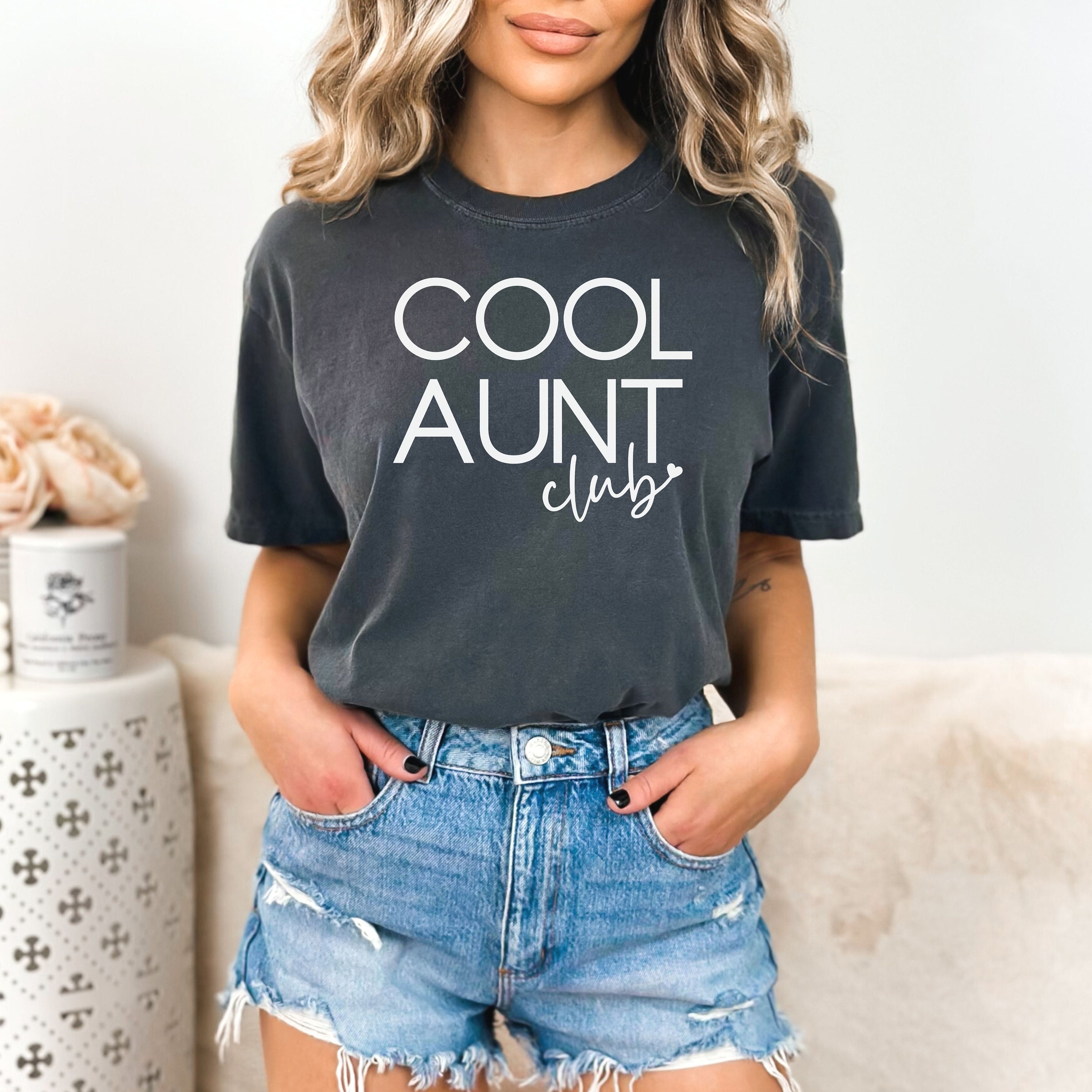 cool aunt club t shirt cute auntie shirt unique gift for aunts cool aunts club tee funny aunt t shirt wwv8e