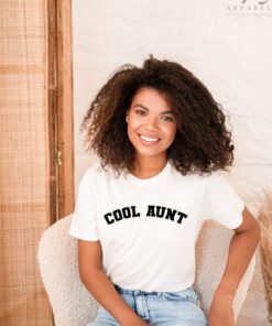 cool aunt shirt for women cute aunt t shirt new aunt 2024 birthday gift from nephew unique auntie apparel iiptr