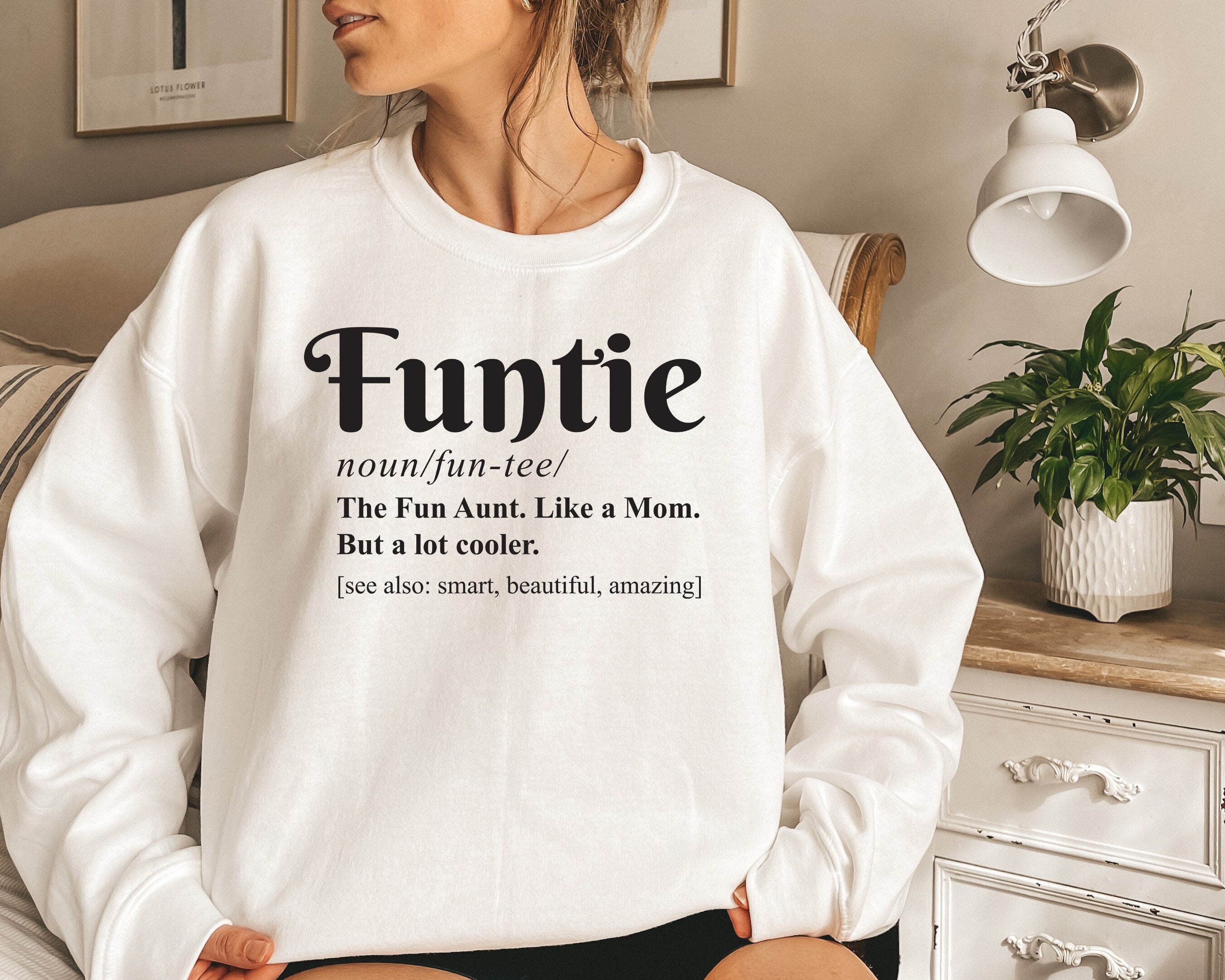 cool aunt sweatshirt for mothers day best aunt ever gift new aunt hoodie blessed auntie apparel wroed scaled