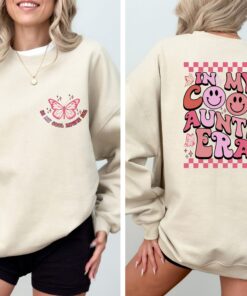 cool auntie era t shirt retro design for new aunts funny aunt shirt gift for aunts unique aunt era sweatshirt cmtek scaled
