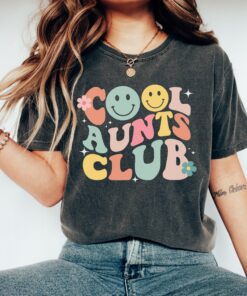 cool aunts club shirt for aunt birthday gift unique auntie t shirt new aunt gift sister gifts funny aunt shirts 8wogs