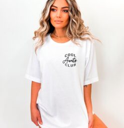 cool aunts club shirt for aunt life favorite aunt tee pregnancy announcement aunt t shirt unique aunt gift from niece 5sjv9