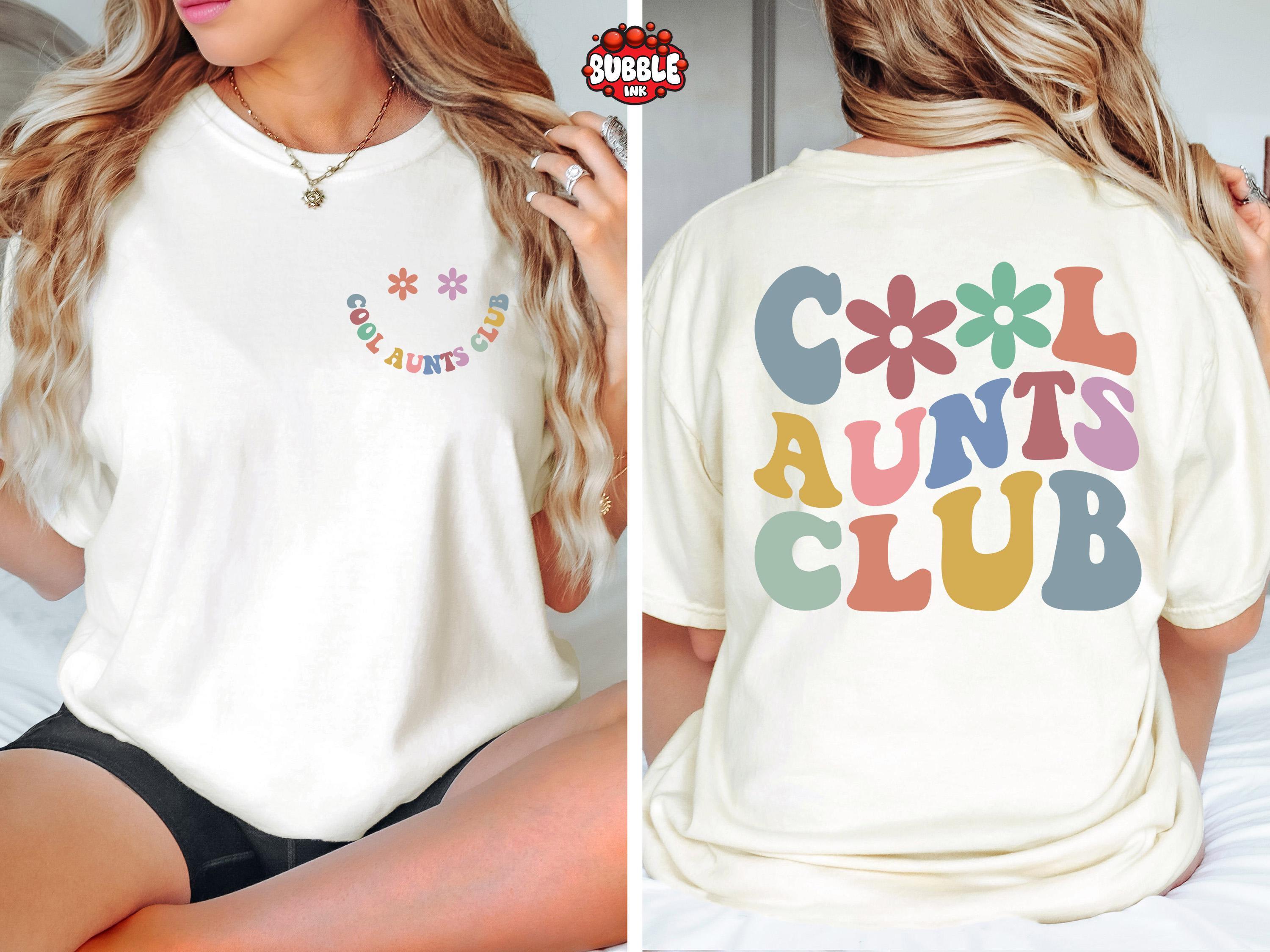 cool aunts club shirt for new aunts funny mama t shirt best aunt ever gift cute nana shirt for christmas d9jbe scaled