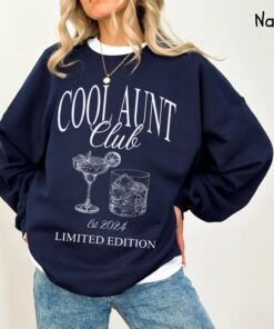 cool aunts club sweatshirt for future aunts funny aunt shirt best aunt gifts cute aunt sweater s4t4h