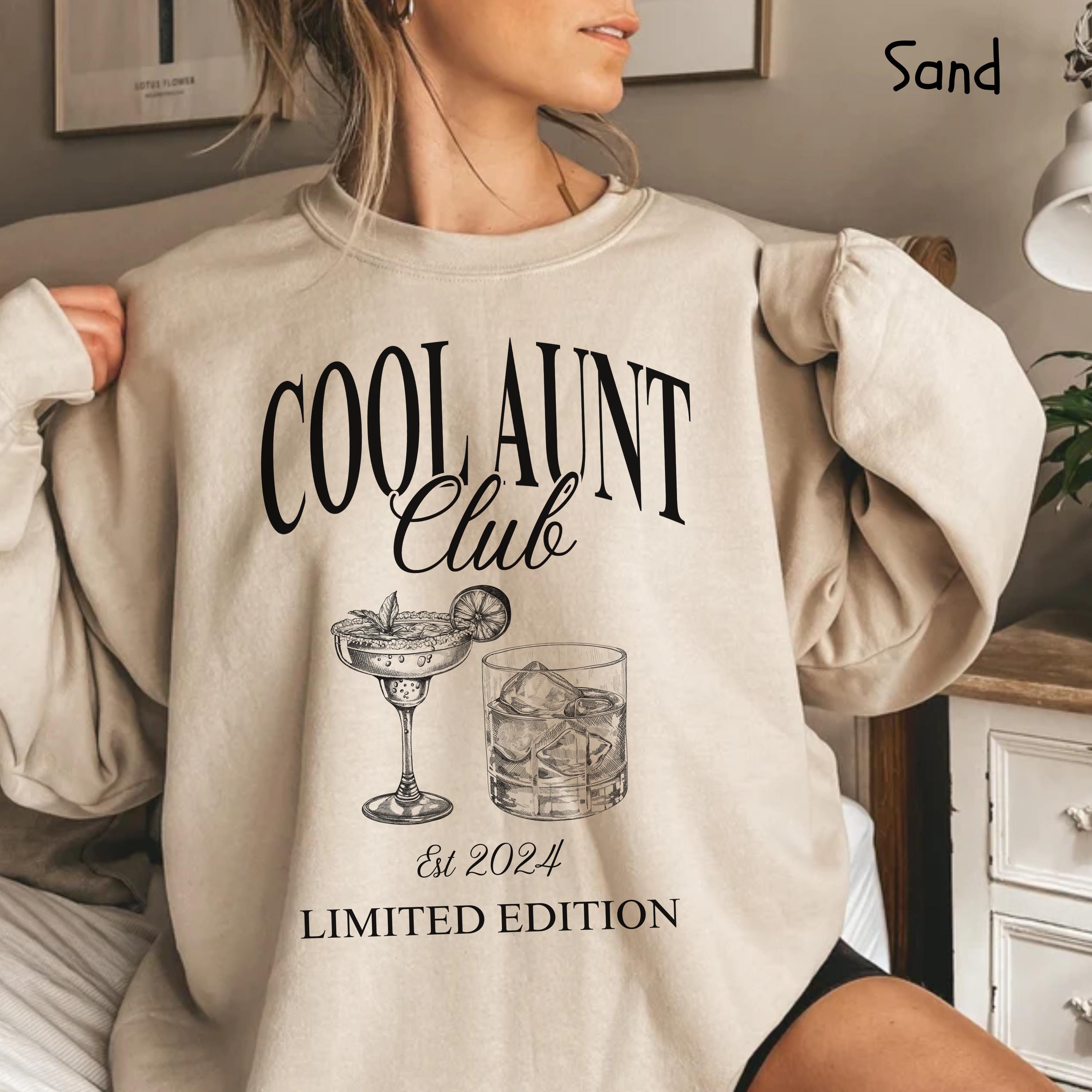 cool aunts club sweatshirt for future aunts funny aunt shirt unique aunt gift cool aunt apparel