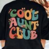 cool aunts club sweatshirt for new aunt pregnancy reveal best aunt gifts and sister gifts for valentines day kl632