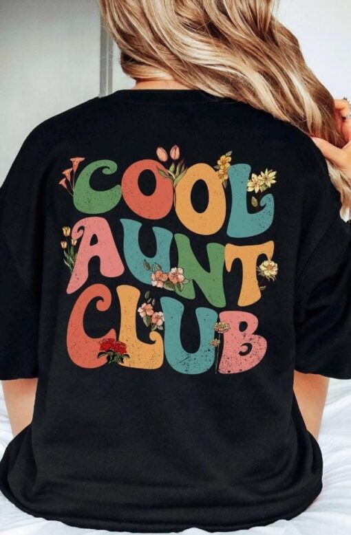 cool aunts club sweatshirt for new aunt pregnancy reveal best aunt gifts and sister gifts for valentines day kl632