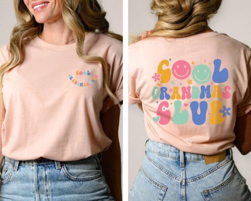 cool grandma club shirt promoted to grandma new nana shirt unique gift for expecting grandmas and grandmothers odqkx scaled