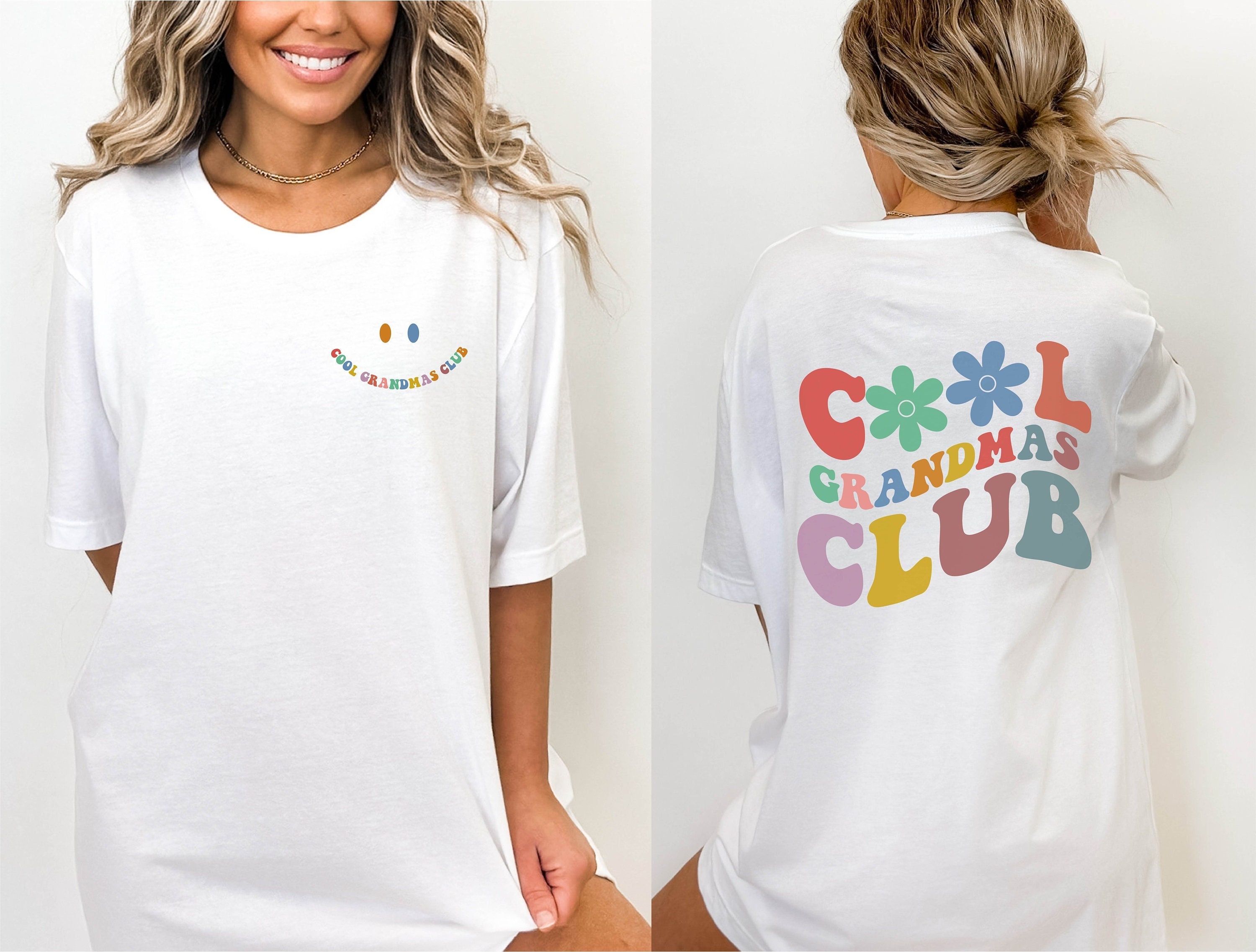 cool grandma club shirt retro grammy t shirt for mothers day birthday gift grandma to be shirt unique grandmother apparel fhpoc scaled