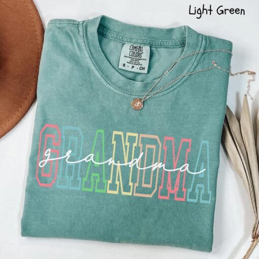 cool grandma shirt for new grandma announcement personalized grammy gift cute mimi nana tee mothers day shirt jsf19 scaled