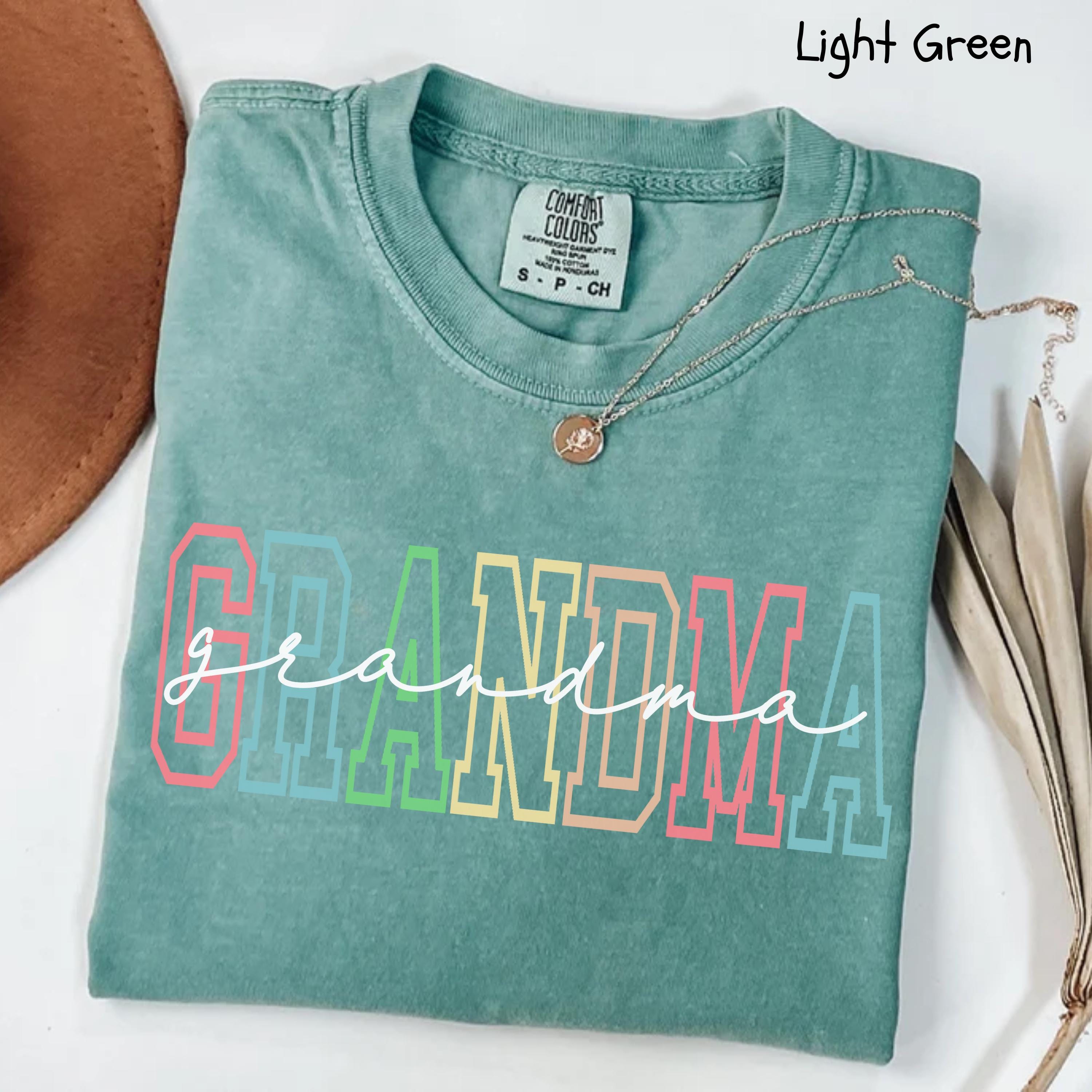 cool grandma shirt for new grandma announcement personalized grammy gift cute mimi nana tee mothers day shirt jsf19 scaled