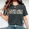 cool grandma shirt im not like a regular grandma funny grandma t shirt for pregnancy announcement and mothers day fij1j