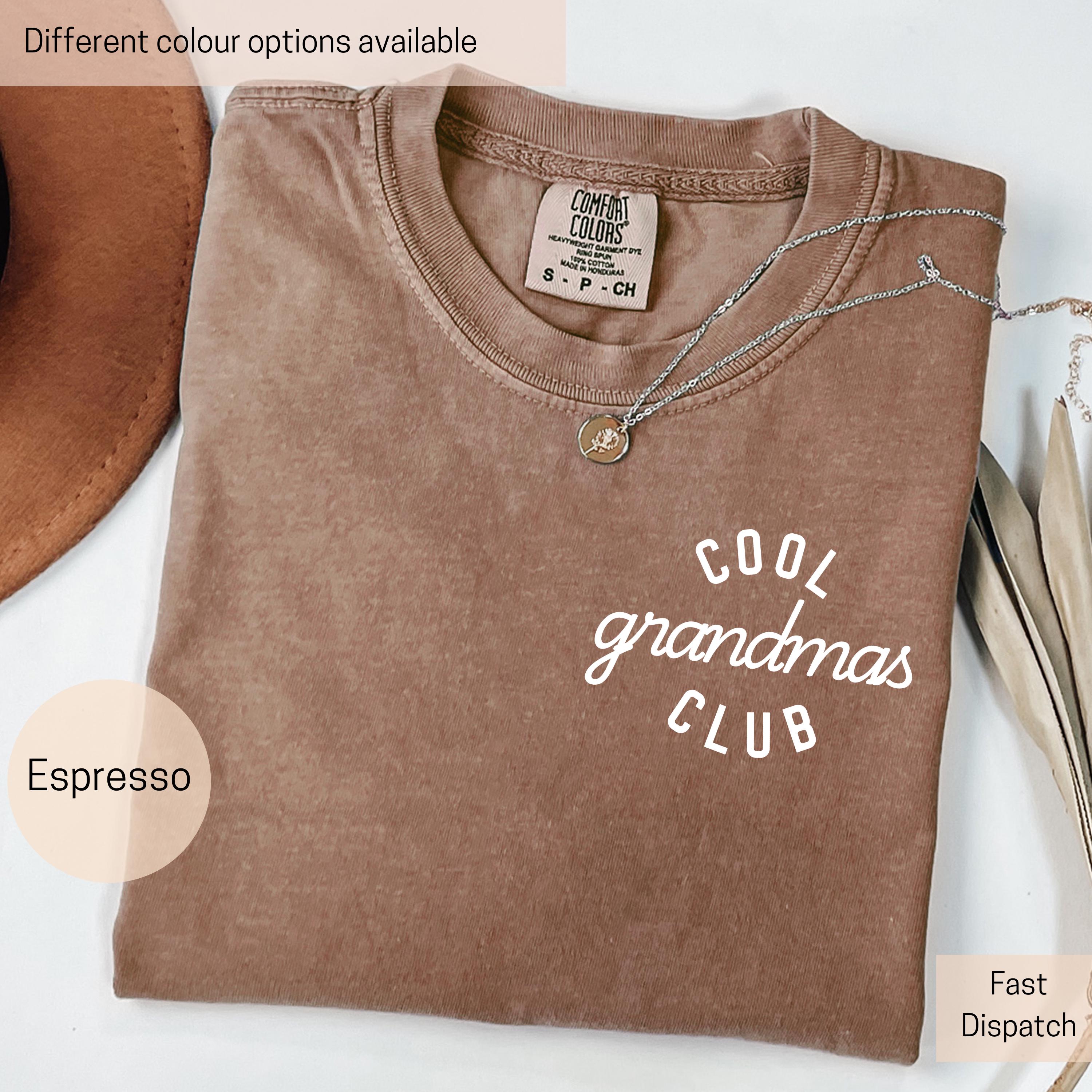 cool grandmas club shirt for new grandma best grandmother gift cute granny t shirt comfort colors design ke9k6 scaled