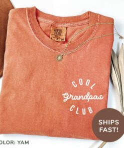 cool grandpas club shirt for fathers day best grandpa gramps shirt personalized gift from grandkids hmvvb