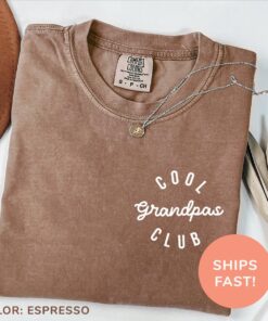 cool grandpas club shirt for fathers day best grandpa gramps shirt personalized gift from grandkids t9lpb