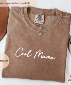 cool mama shirt for moms minimalist cute mom life t shirt trendy mothers day gift comfortable style koema