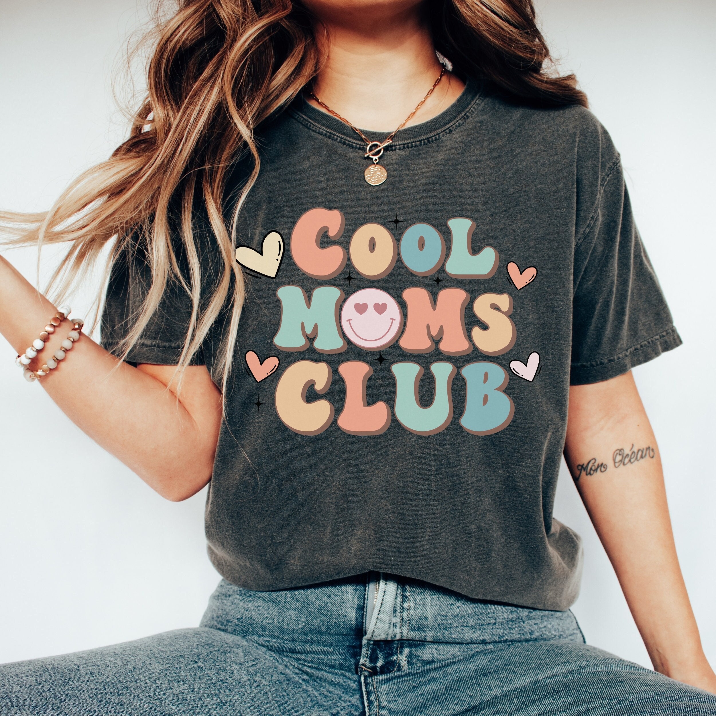 cool mom club shirt retro design for mothers day funny mom shirt best mom ever gift new mom t shirt 2sudw