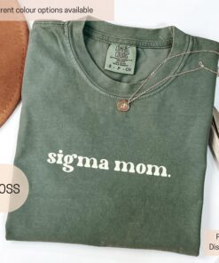 cool mom shirt with gen z slang minimalist sigma mom tee for mothers day and mom appreciation gifts r6l64