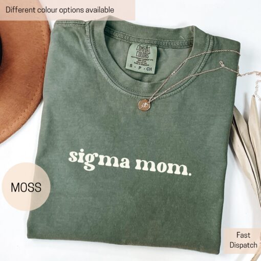 cool mom shirt with gen z slang minimalist sigma mom tee for mothers day and mom appreciation gifts r6l64
