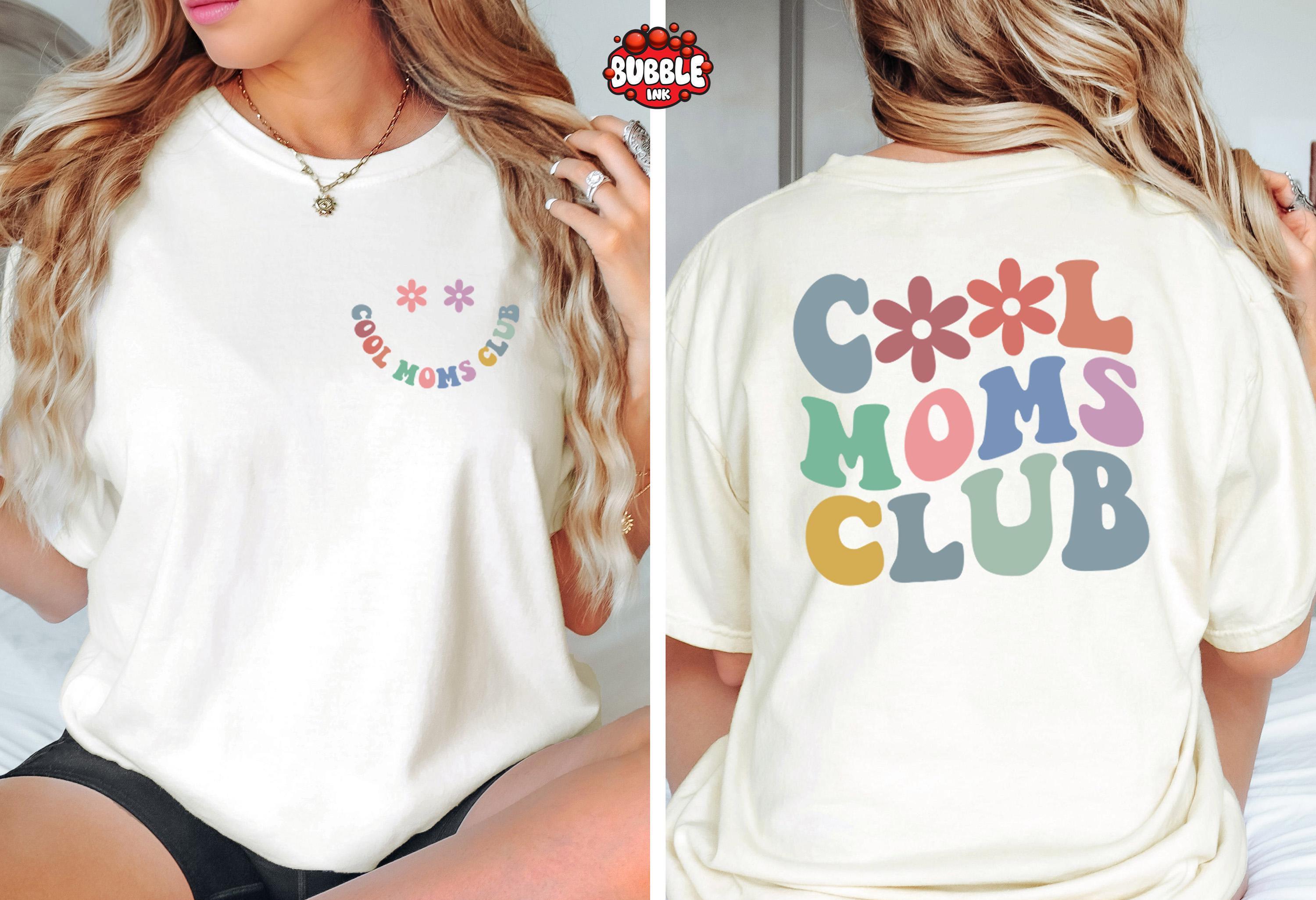 cool moms club shirt for mothers day grandma mama nana gifts new mom funny mom life t shirt zvizk scaled