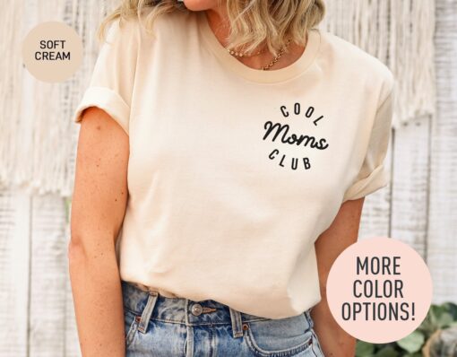 cool moms club shirt for women funny mom t shirt for new mom best mom ever gift cute mom life tee jr8gd