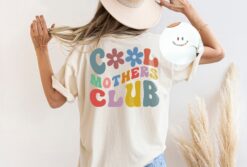 cool moms club t shirt for mothers day first time moms groovy pocket tee best mom ever shirt funny mom life top juquv