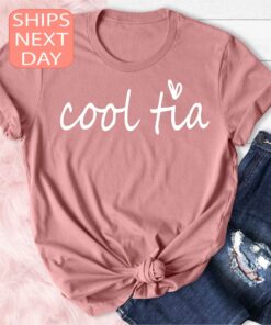 cool tia shirt for new aunts cute tia tee unique aunt shirt gift for tia stylish t shirt for aunts dyakx