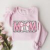 Coquette Pink Mom Sweatshirt Best Mom Ever Shirt Trendy Mothers Day Gift Funny Mom Life Apparel