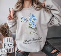 cottagecore floral sweatshirt for women botanical crewneck gardening tee nature lover gifts boho mom shirt llgsq scaled