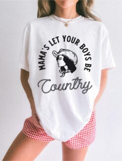 country mama graphic tee for women boy mama shirt western style oversized t shirt trendy midwest mom life apparel ndiml