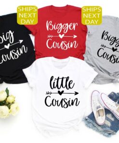 cousin crew family shirts for big cousin little cousin and biggest cousin unique matching t shirts xwvq4